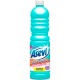 Asevi Floor Cleaner Concentrated - 1L - Light Blue PH Neutral - 1 Case - 12 Units